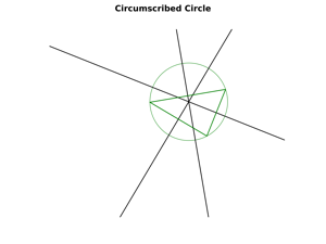 circumscribed circle